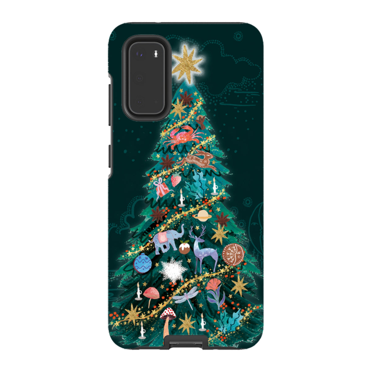 Samsung Tough Case - Kitsch Tree By Emma Frances Grant