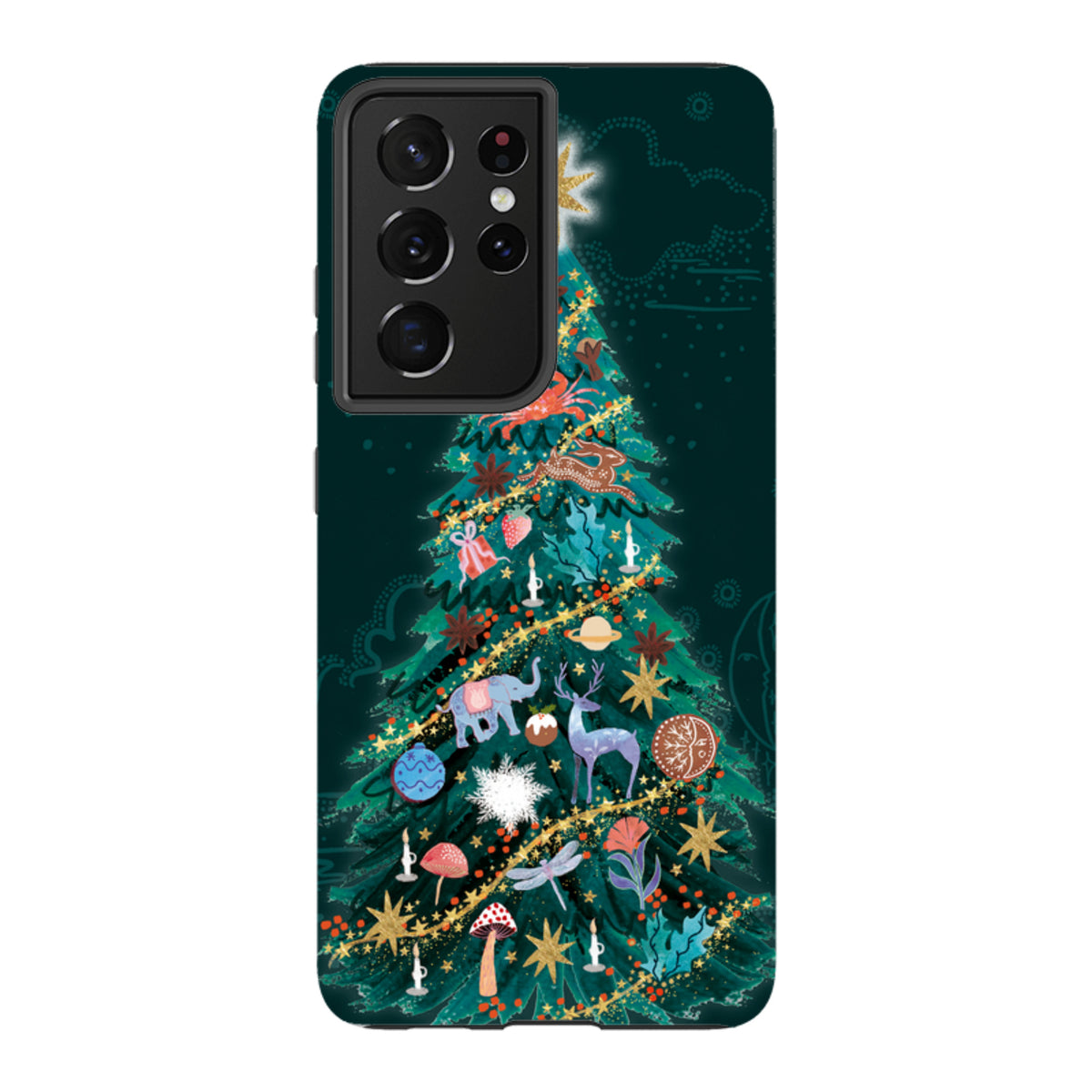 Samsung Tough Case - Kitsch Tree By Emma Frances Grant