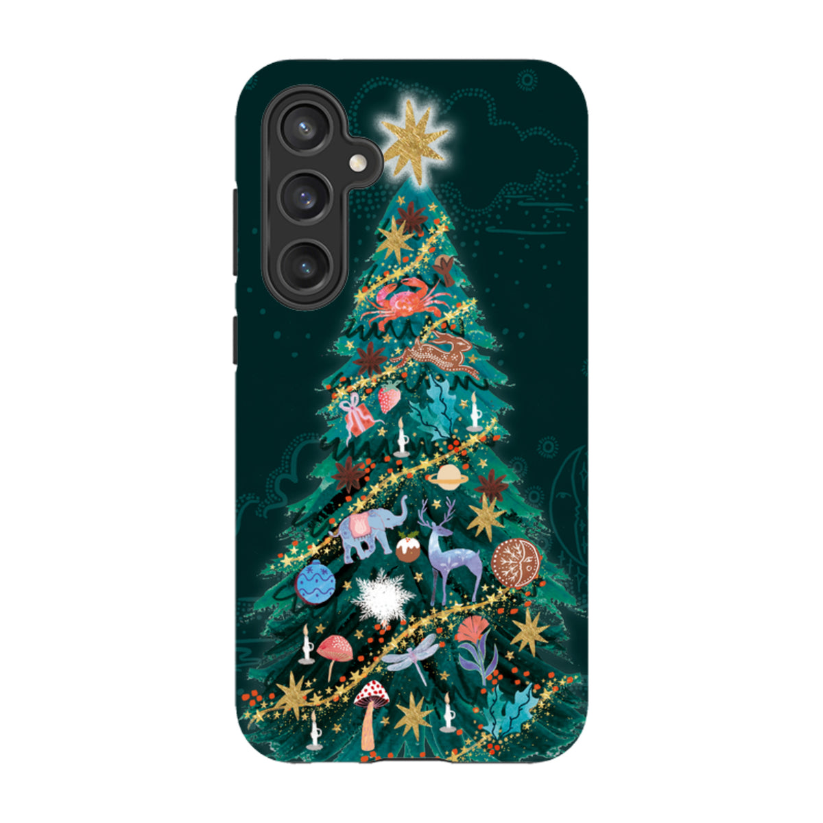 Samsung Tough Case - Kitsch Tree By Emma Frances Grant