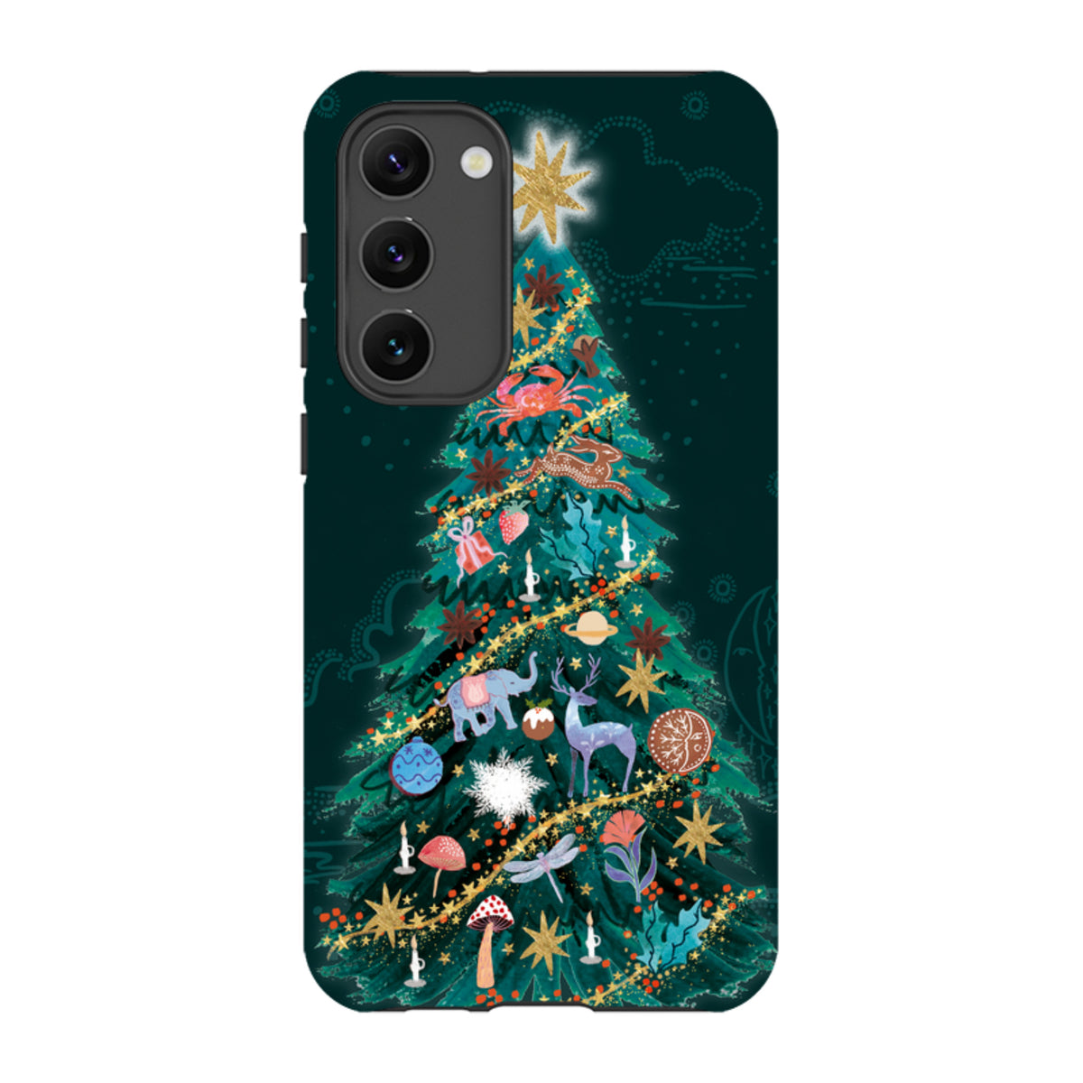 Samsung Tough Case - Kitsch Tree By Emma Frances Grant