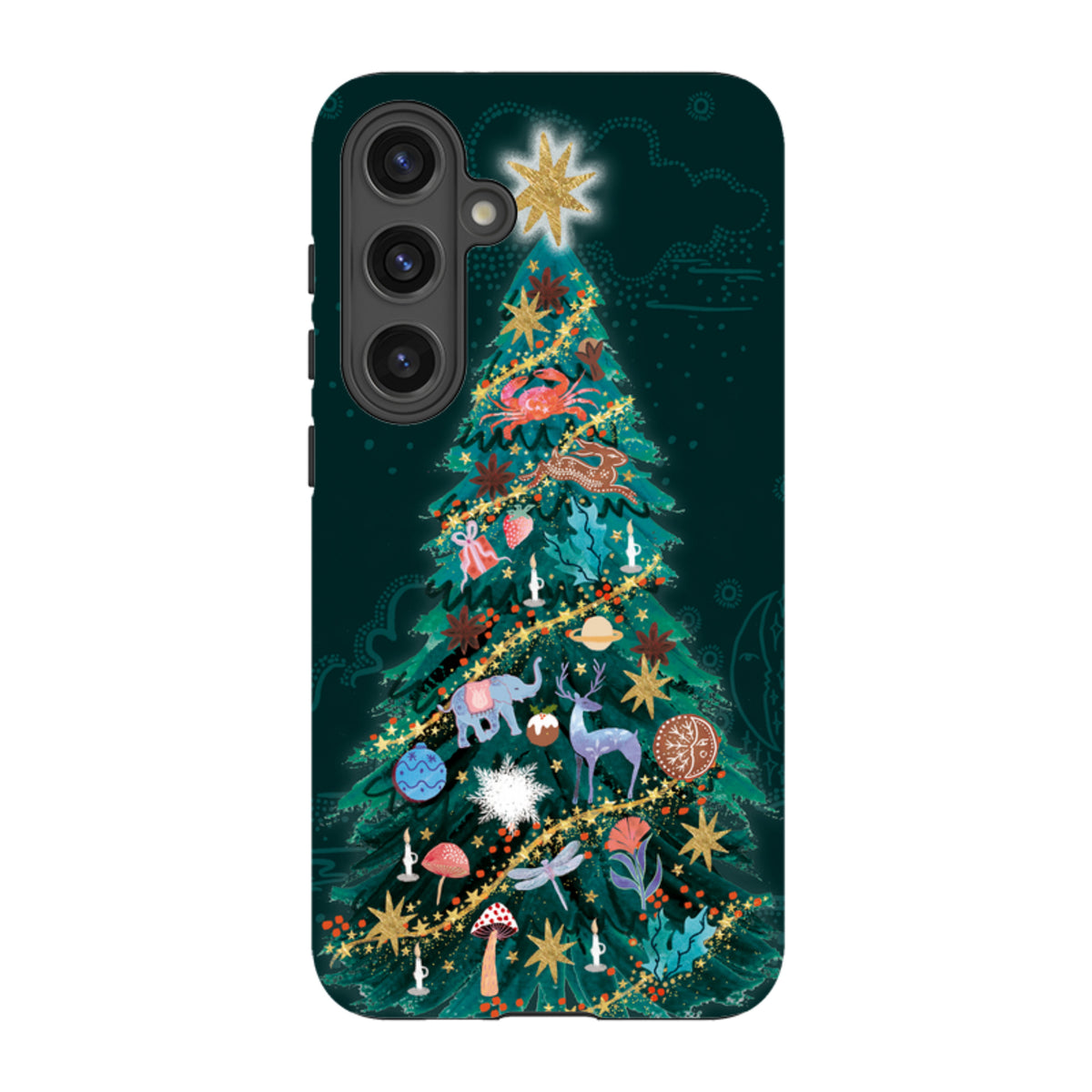 Samsung Tough Case - Kitsch Tree By Emma Frances Grant