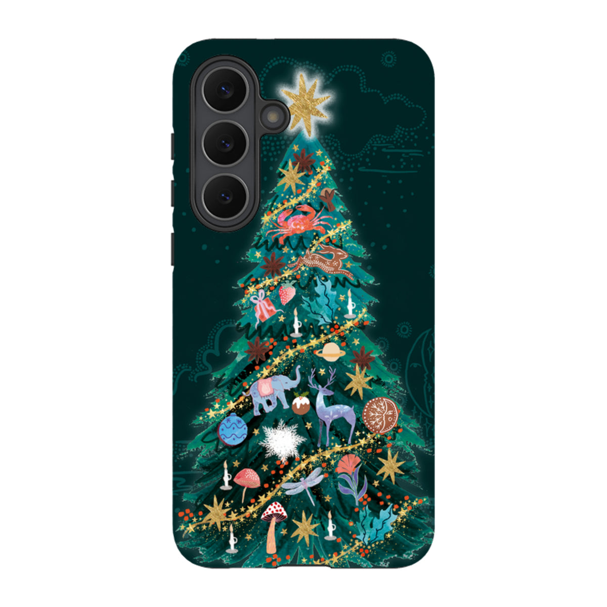Samsung Tough Case - Kitsch Tree By Emma Frances Grant