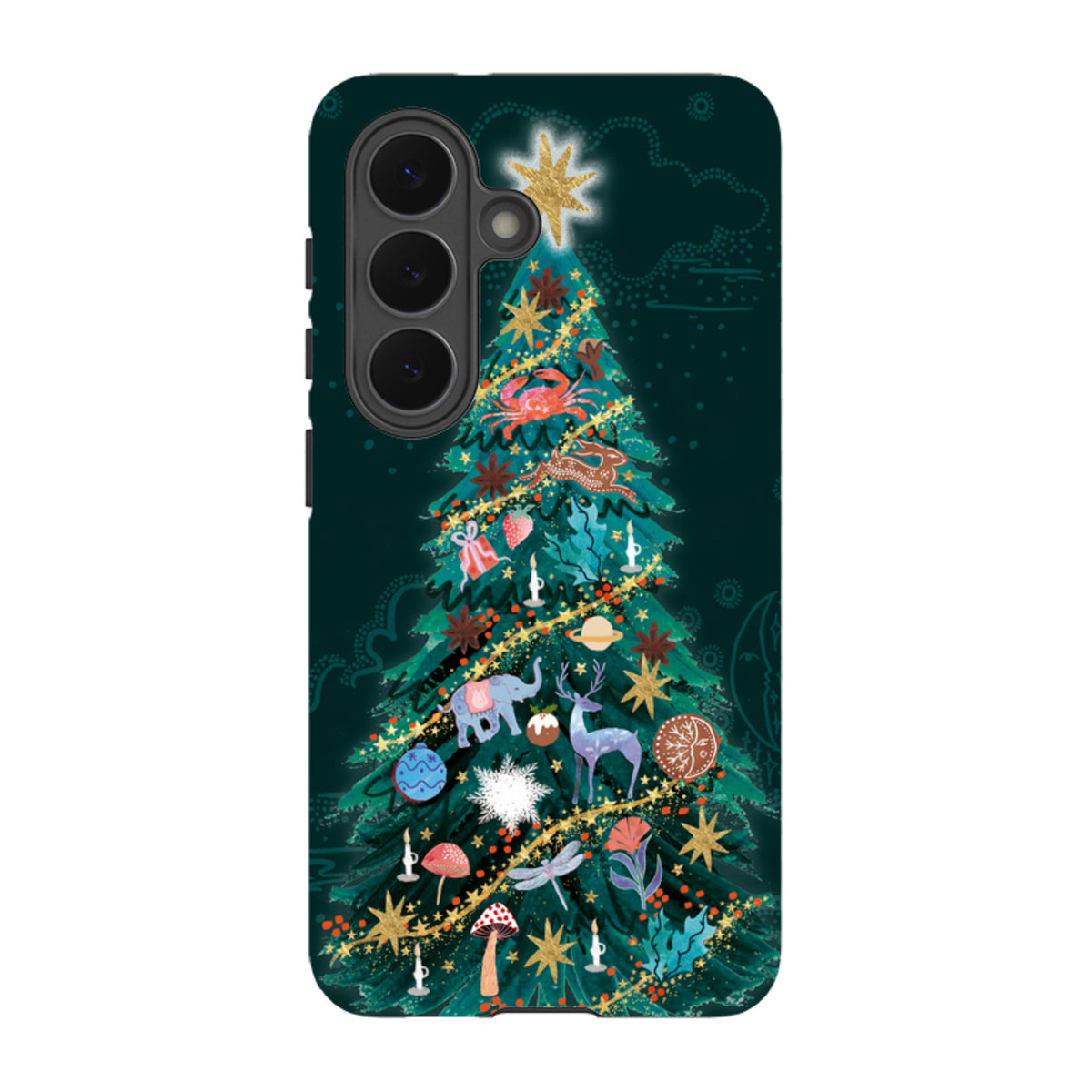Samsung Tough Case - Kitsch Tree By Emma Frances Grant