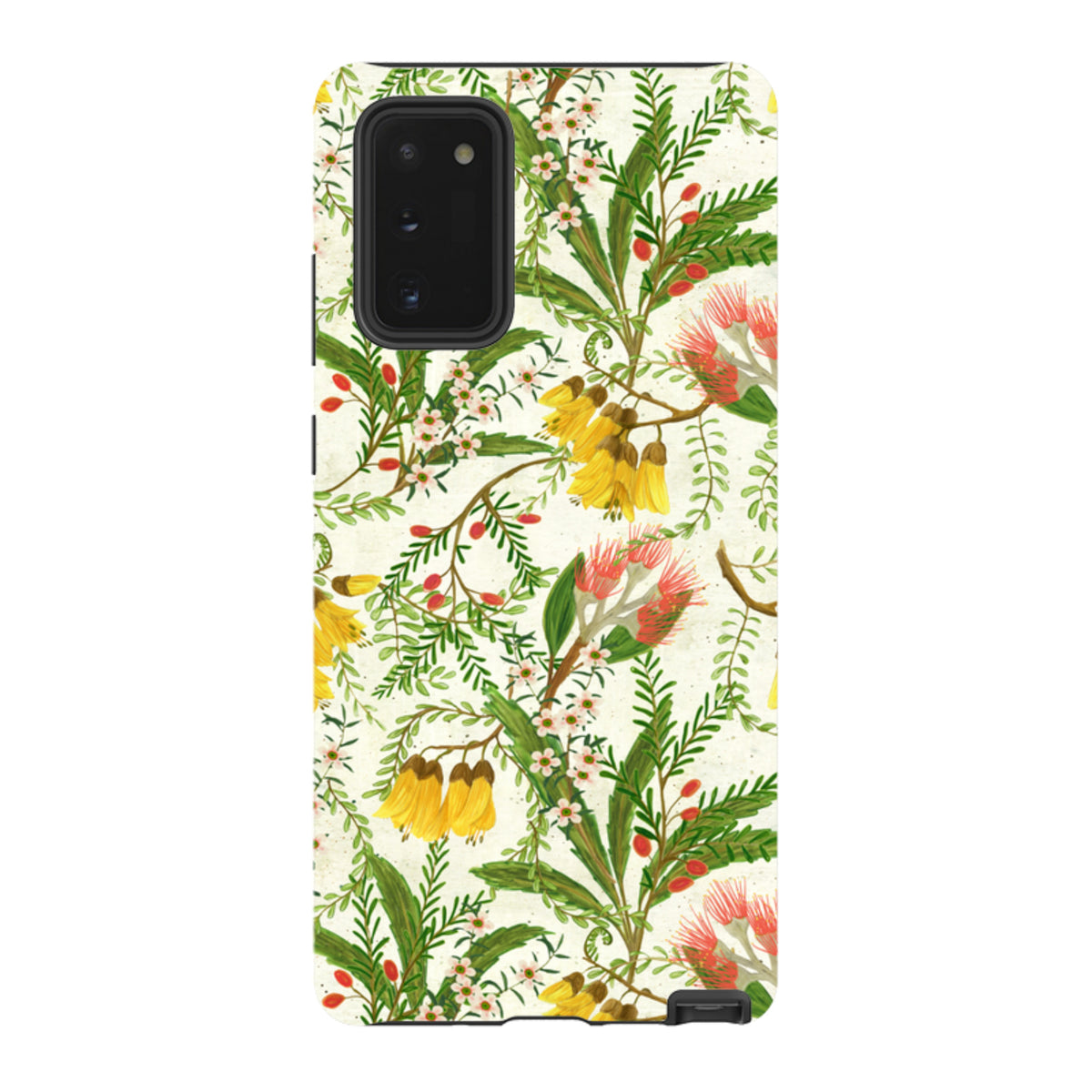 Samsung Tough Case - Kowhai And Bottle Brush By Katherine Quinn