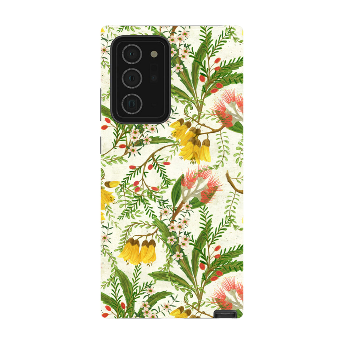 Samsung Tough Case - Kowhai And Bottle Brush By Katherine Quinn