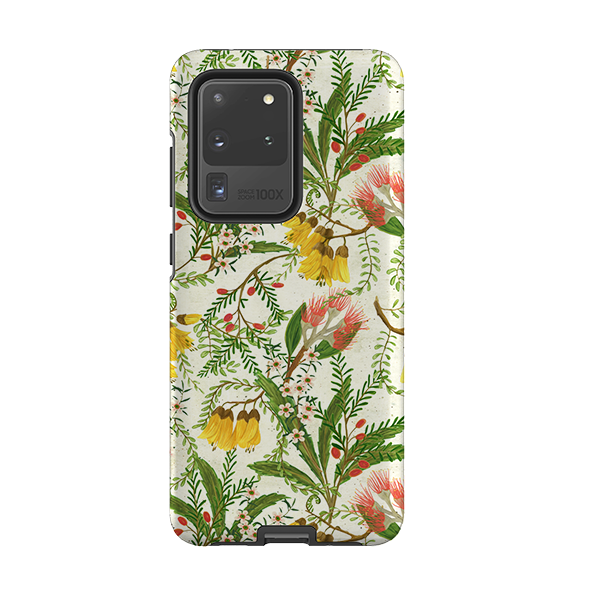 Samsung Tough Case - Kowhai And Bottle Brush By Katherine Quinn