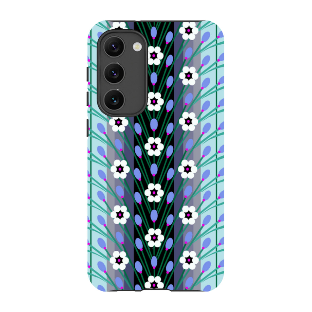 Samsung Tough  Case - Lavender Blue By Cressida Bell