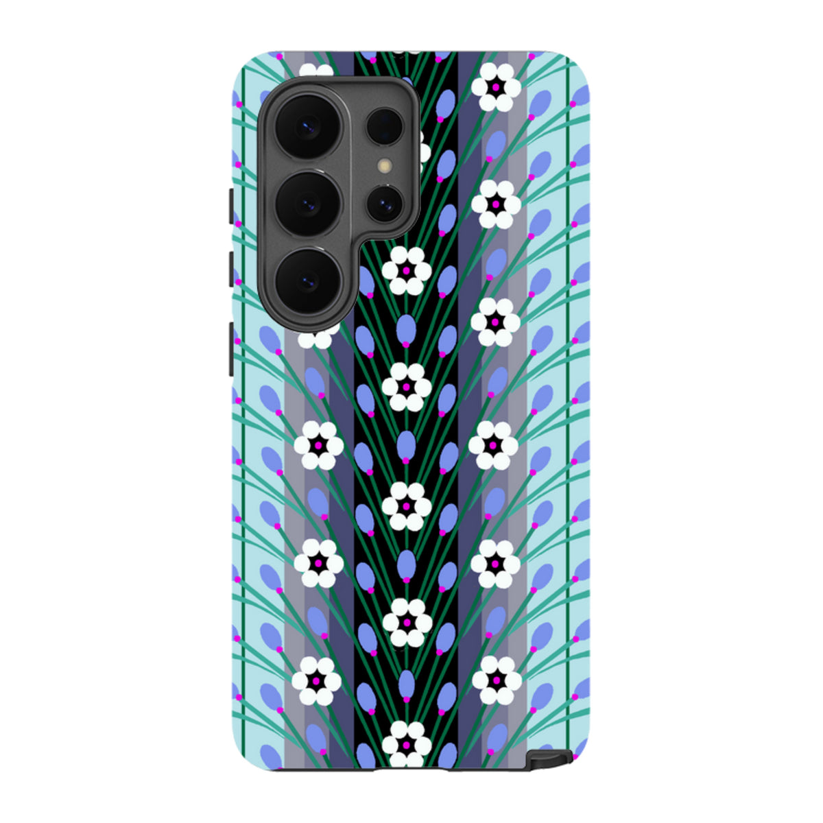 Samsung Tough  Case - Lavender Blue By Cressida Bell