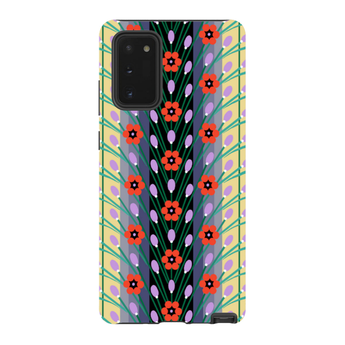 Samsung Tough  Case - Lavender Yellow By Cressida Bell