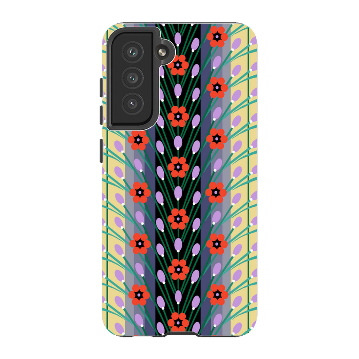 Samsung Tough  Case - Lavender Yellow By Cressida Bell