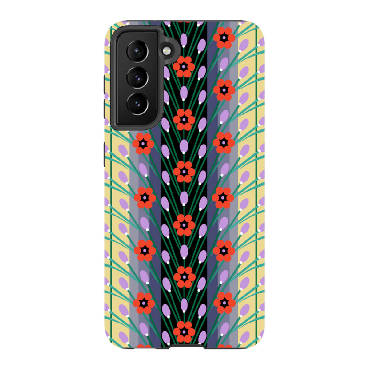 Samsung Tough  Case - Lavender Yellow By Cressida Bell