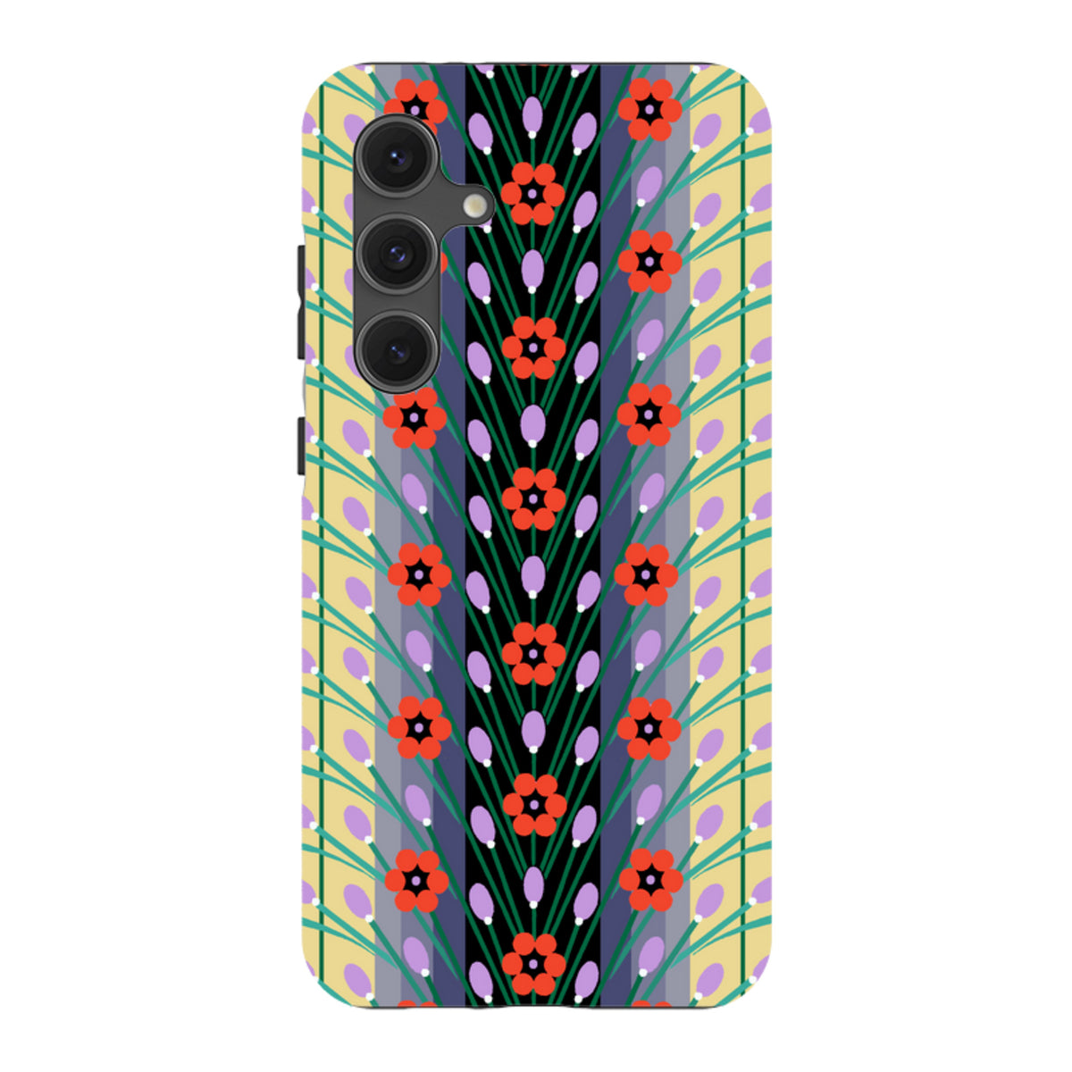 Samsung Tough  Case - Lavender Yellow By Cressida Bell