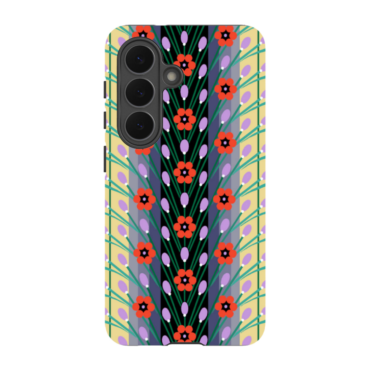 Samsung Tough  Case - Lavender Yellow By Cressida Bell