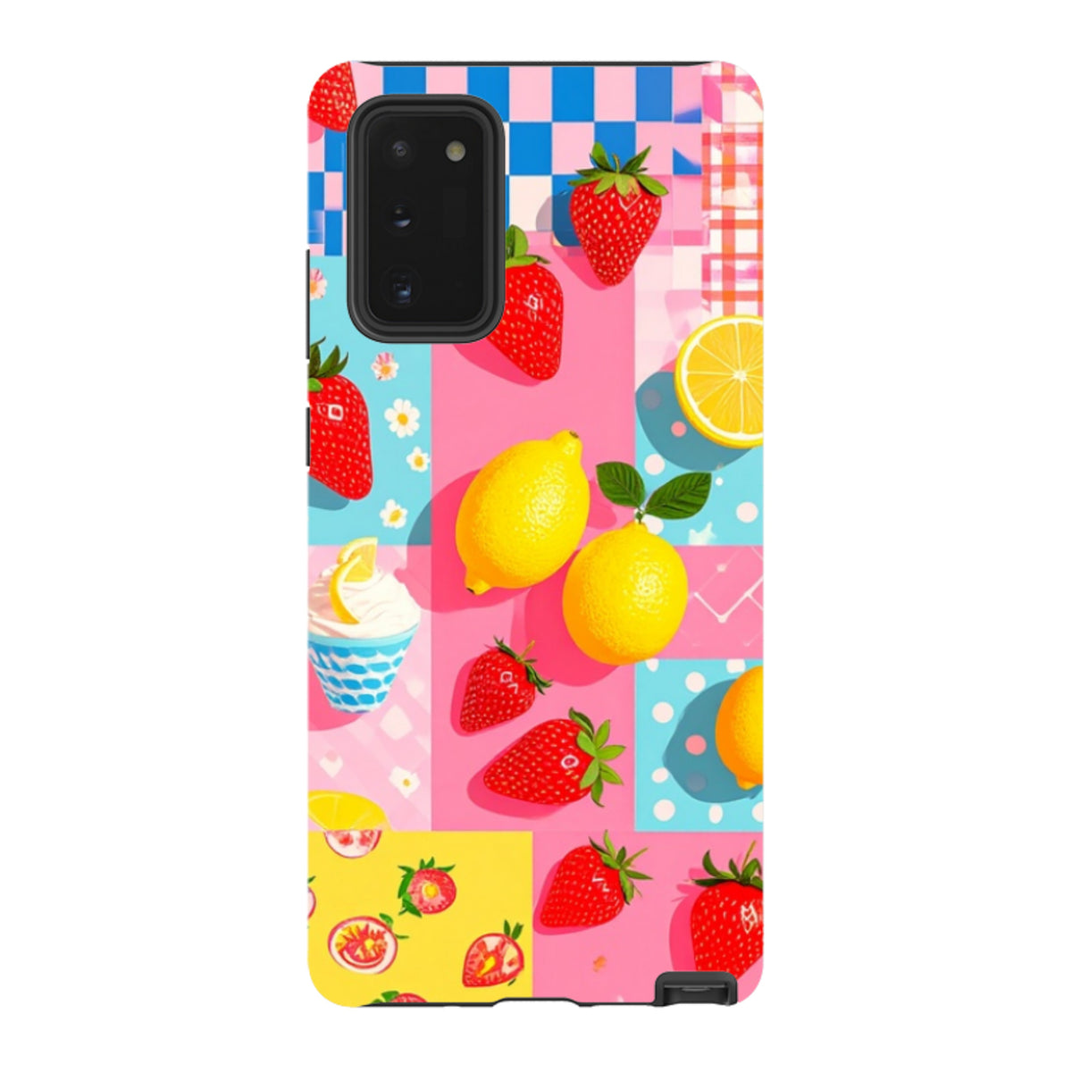Samsung Tough Case - Lemon Strawberry Icecream