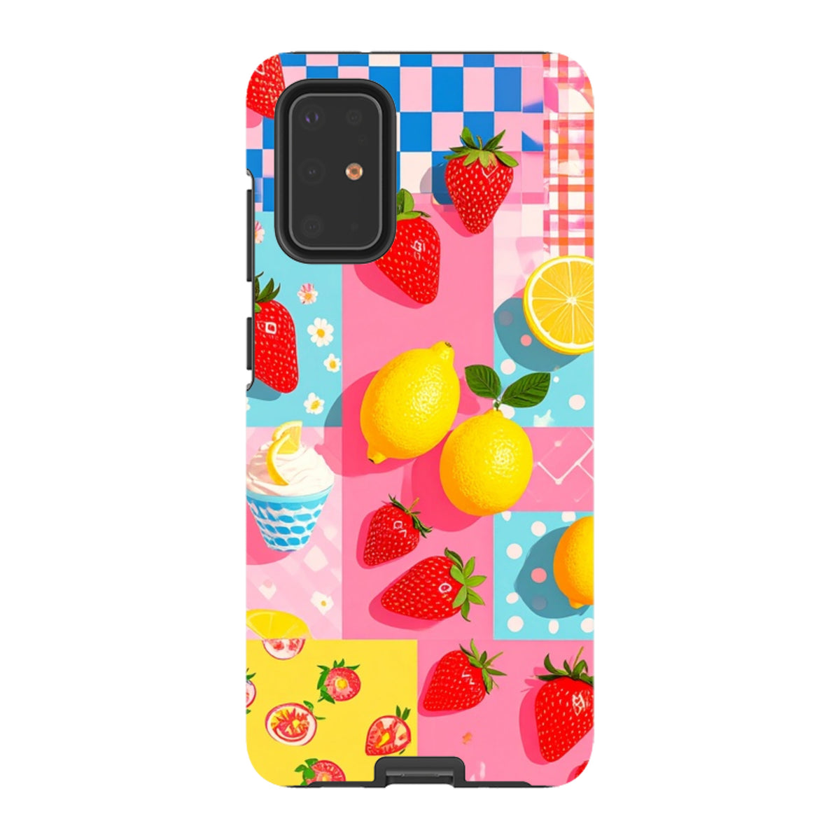 Samsung Tough Case - Lemon Strawberry Icecream