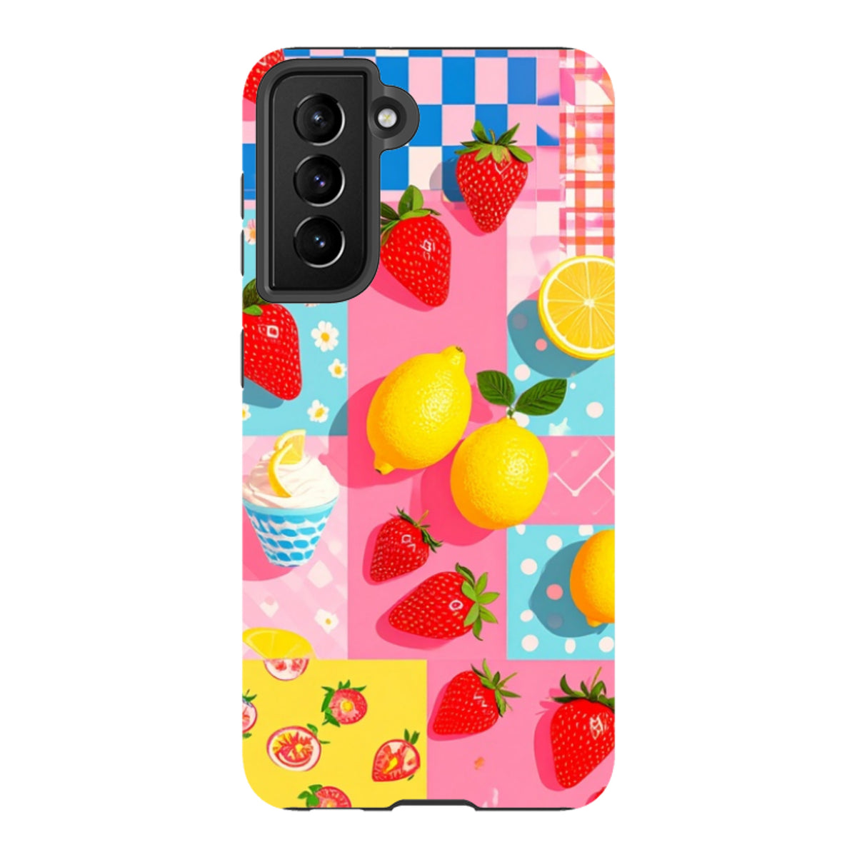 Samsung Tough Case - Lemon Strawberry Icecream