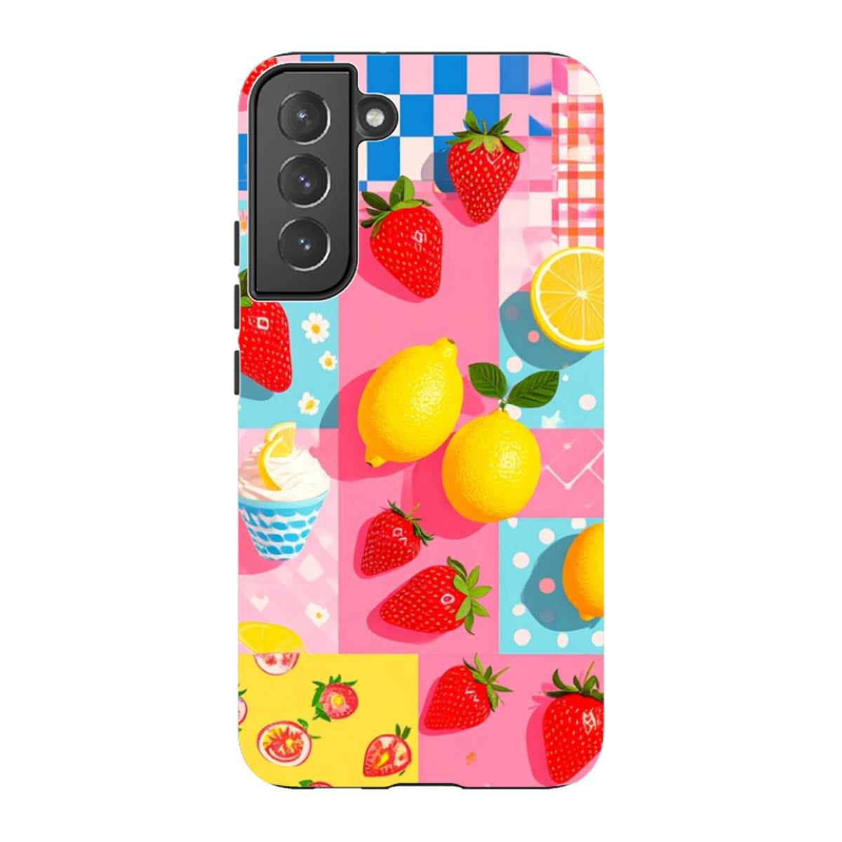 Samsung Tough Case - Lemon Strawberry Icecream