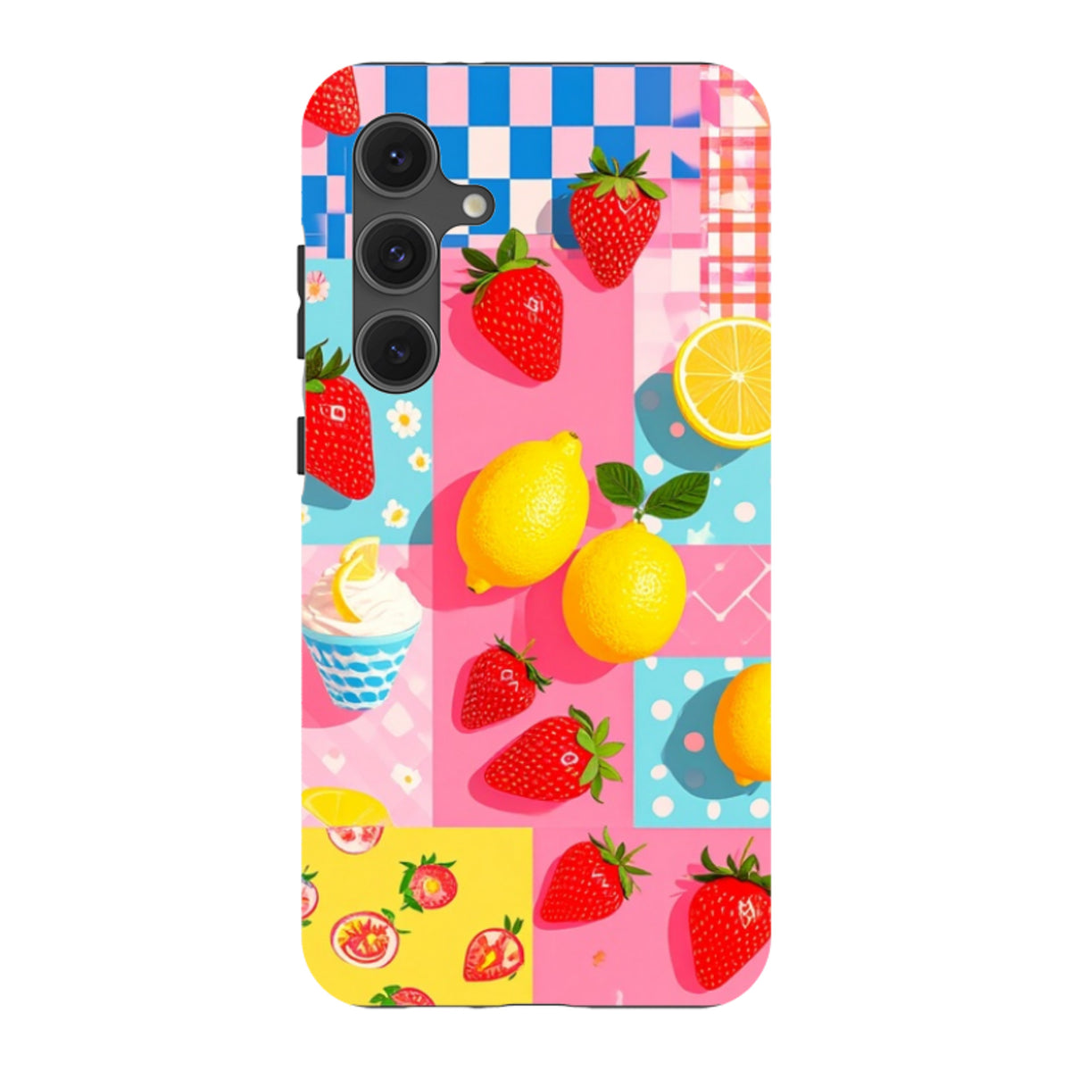 Samsung Tough Case - Lemon Strawberry Icecream