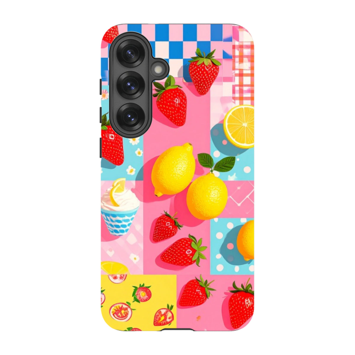 Samsung Tough Case - Lemon Strawberry Icecream