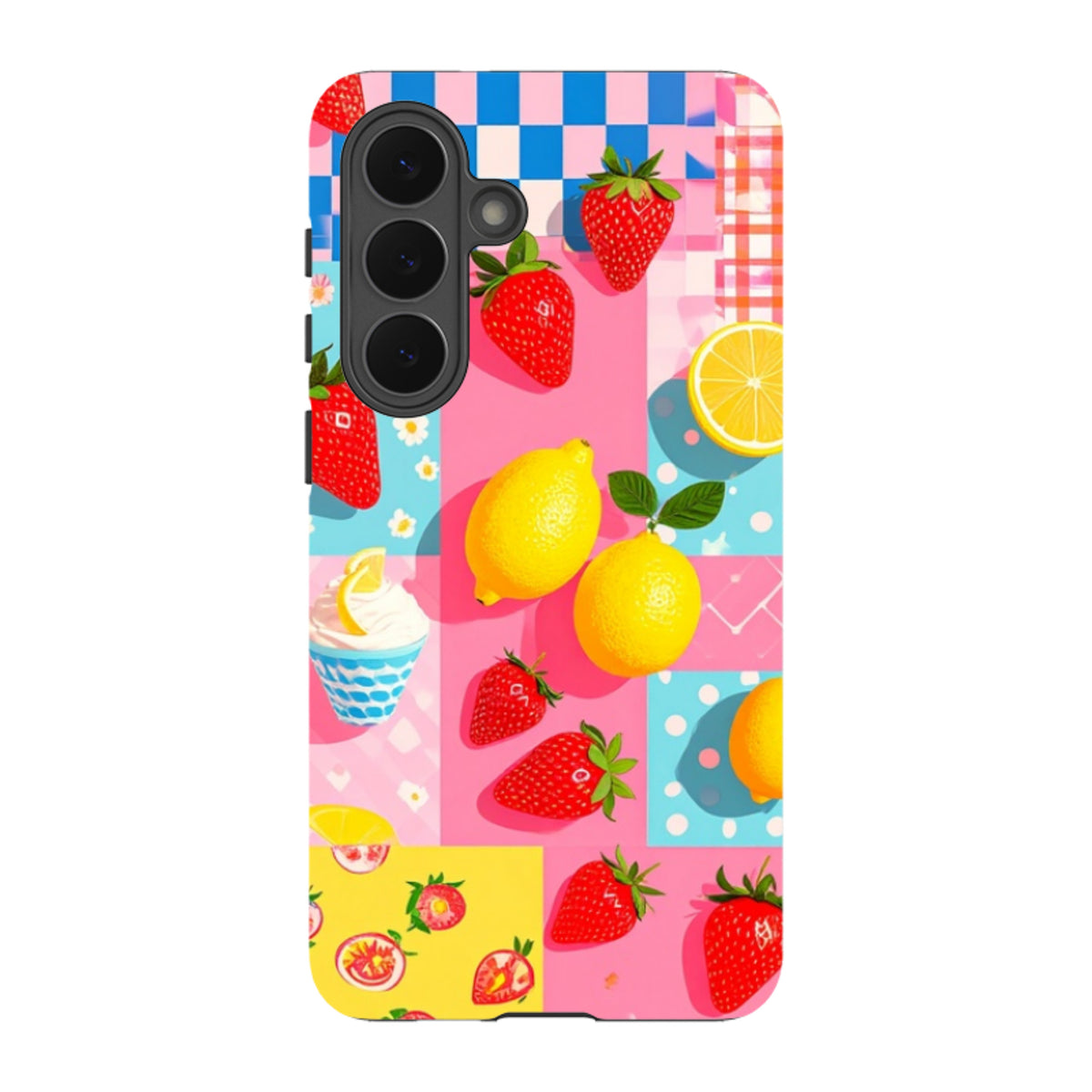 Samsung Tough Case - Lemon Strawberry Icecream