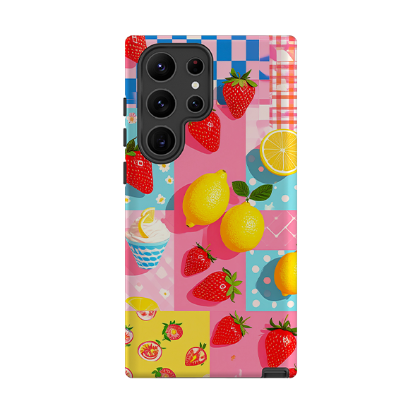 Samsung Tough Case - Lemon Strawberry Icecream