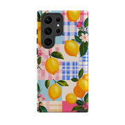 Samsung Tough Case - Lemons and Checks