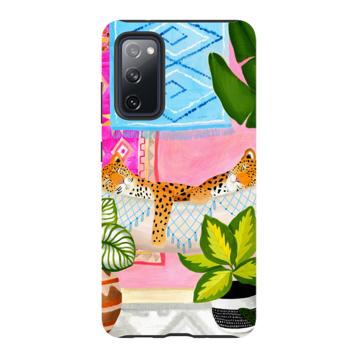 Samsung Tough Case - Leopards In Hammock By Bex Parkin