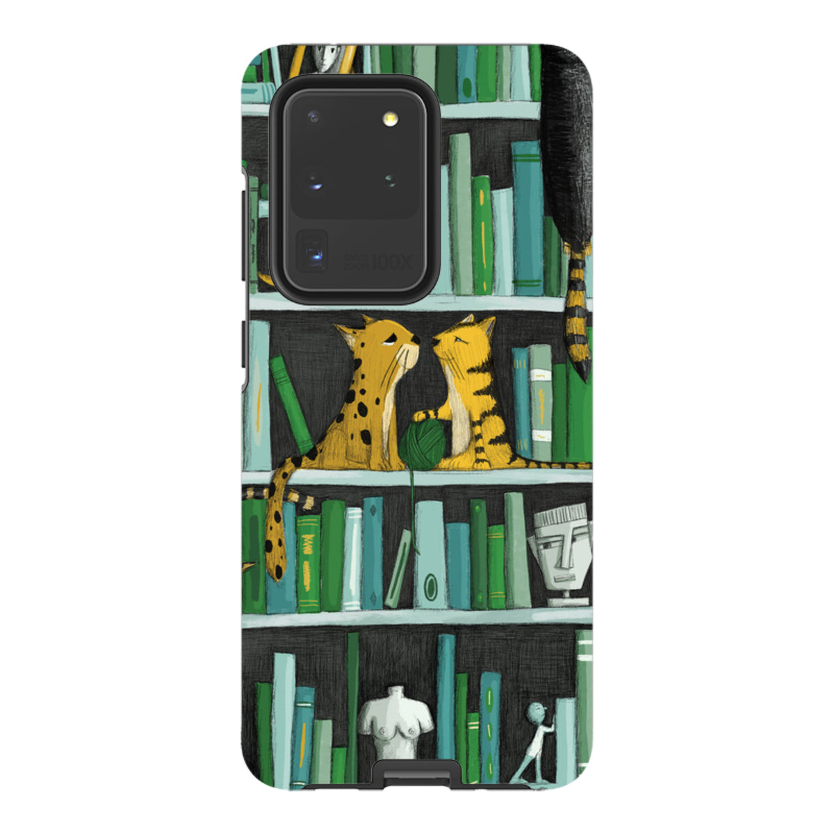 Samsung Tough Case - Library Friends By Maja Lindberg