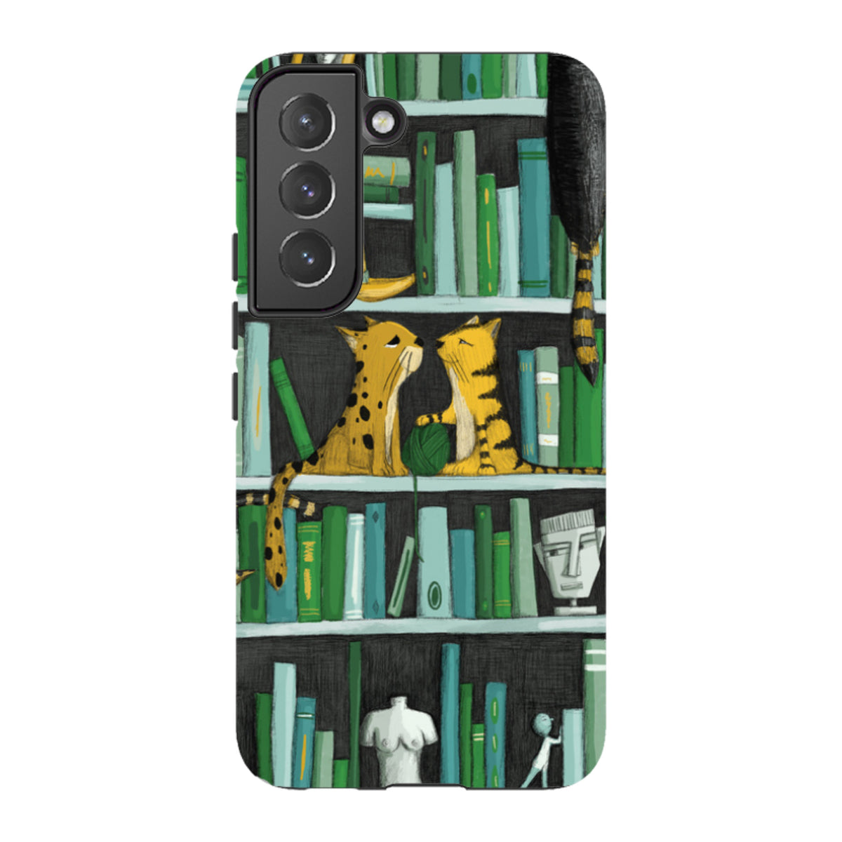 Samsung Tough Case - Library Friends By Maja Lindberg