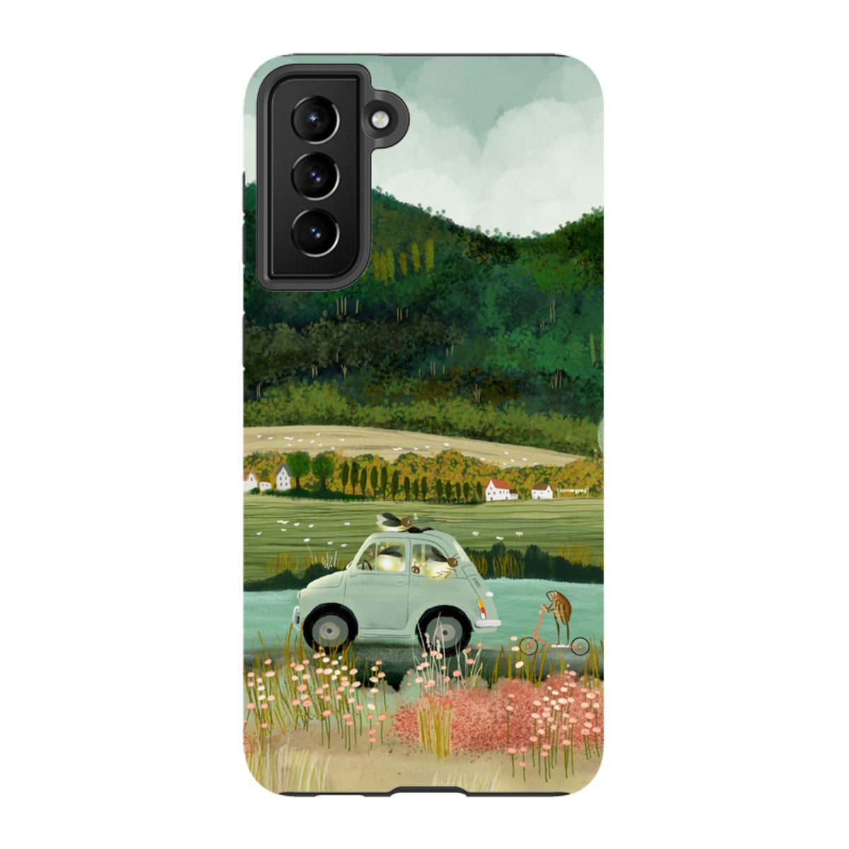 Samsung Tough Case - Lightening Bugs By Katherine Quinn