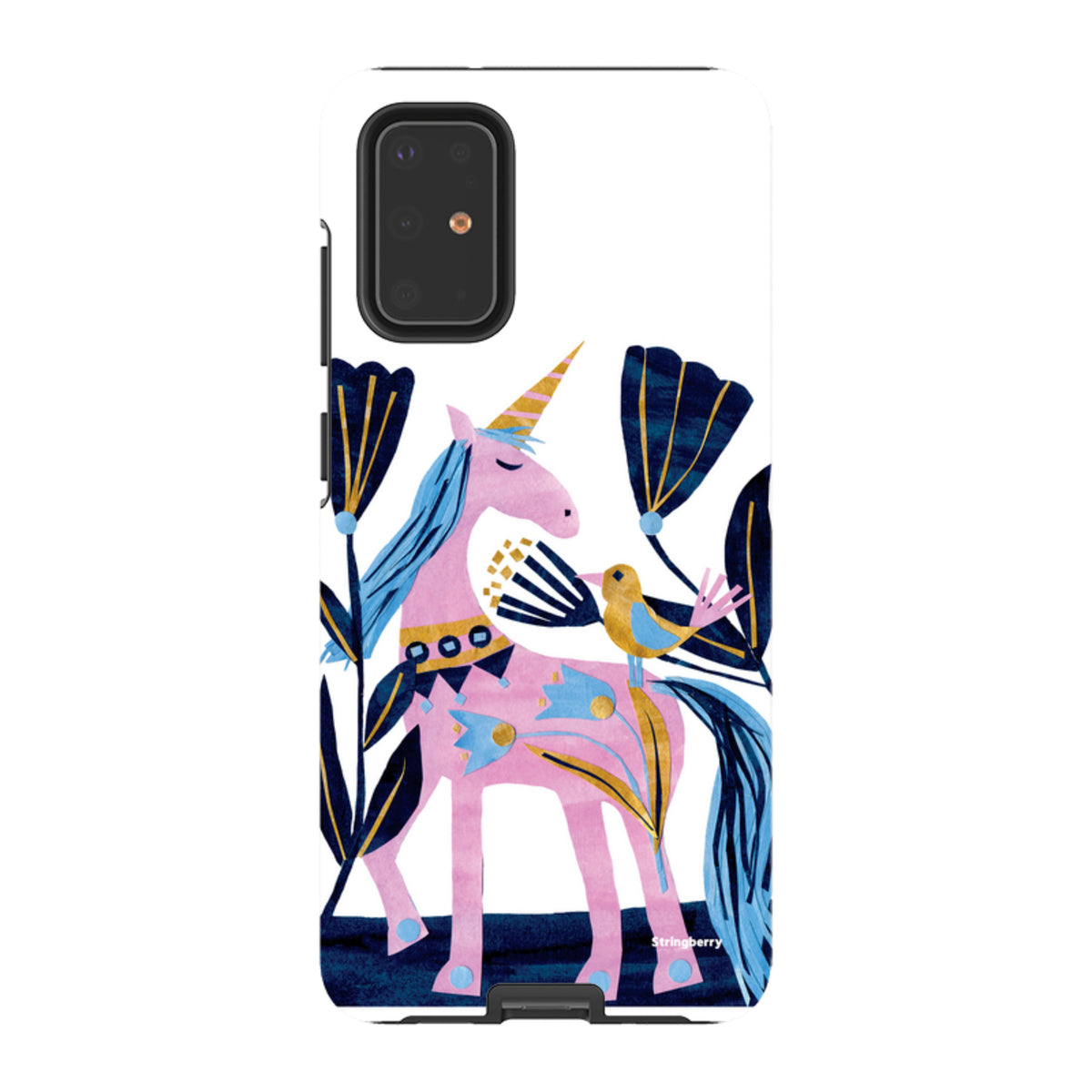 Samsung Tough Case - Lilac Unicorn By Tracey English
