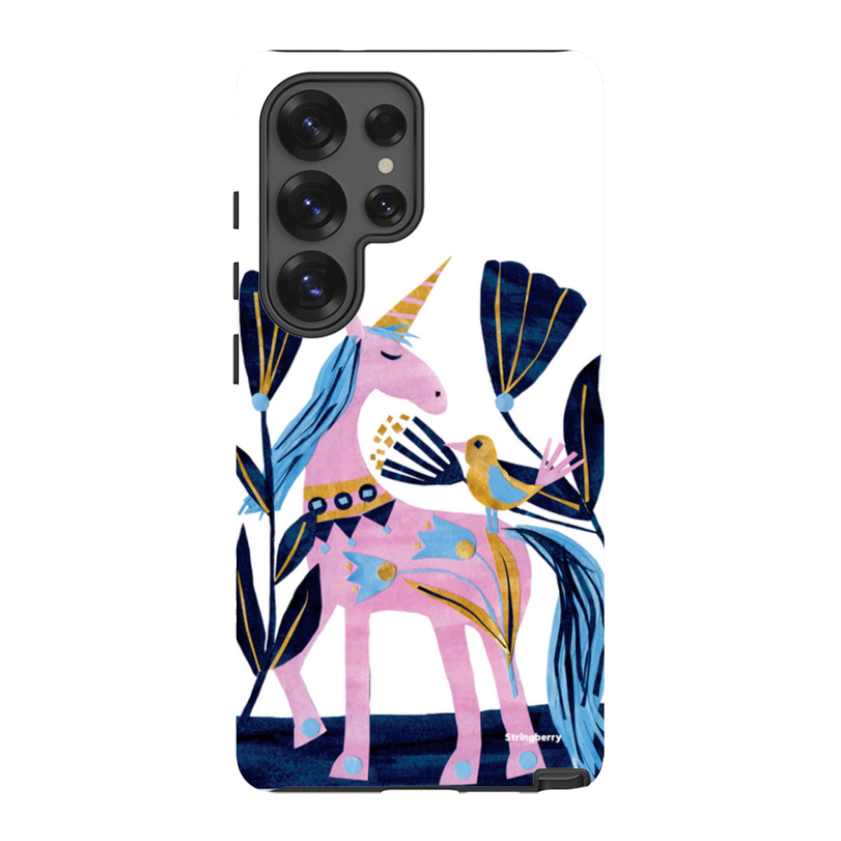 Samsung Tough Case - Lilac Unicorn By Tracey English