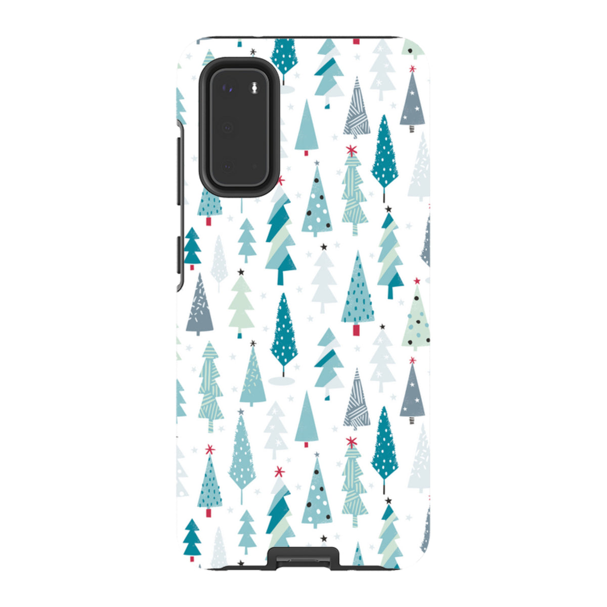 Samsung Tough Case - Little Xmas Trees By Ali Brookes