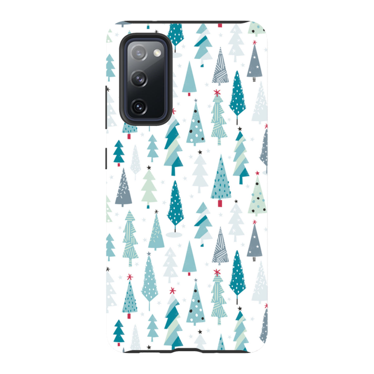 Samsung Tough Case - Little Xmas Trees By Ali Brookes