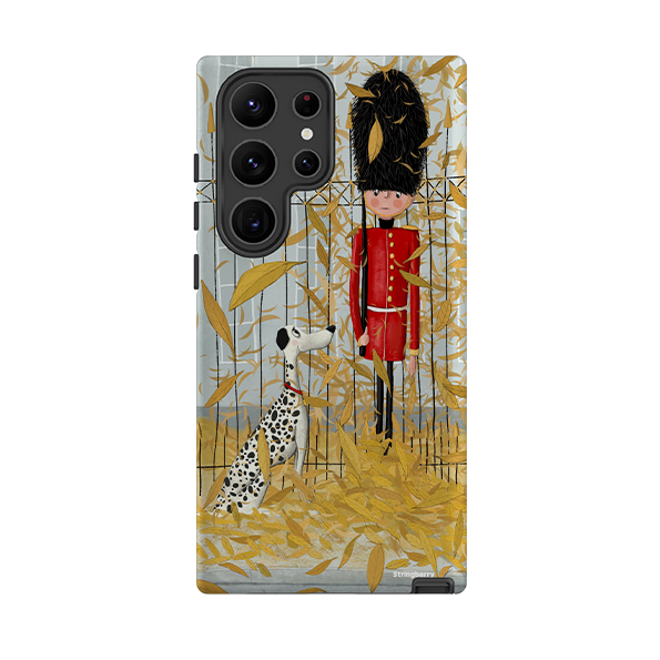 Samsung Tough Case - London In Leaves By Maja Lindberg