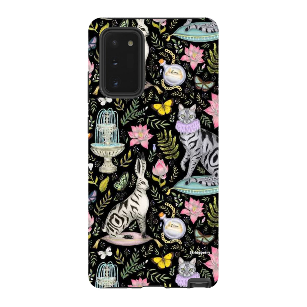 Samsung Tough Case - Lotus Garden By Catherine Rowe