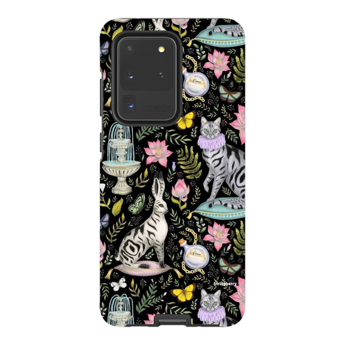 Samsung Tough Case - Lotus Garden By Catherine Rowe