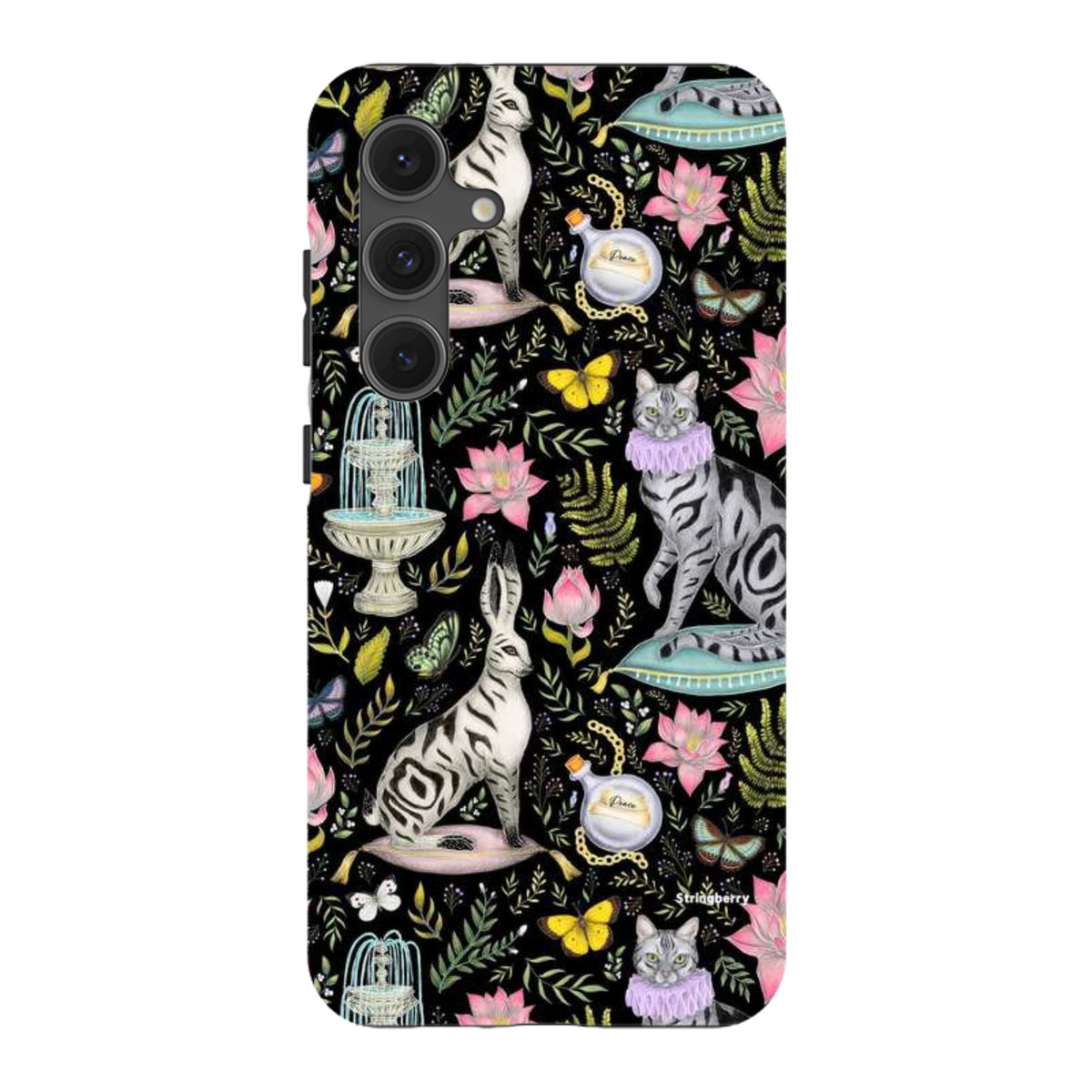 Samsung Tough Case - Lotus Garden By Catherine Rowe