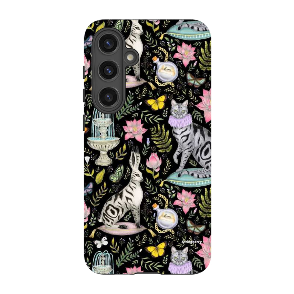 Samsung Tough Case - Lotus Garden By Catherine Rowe