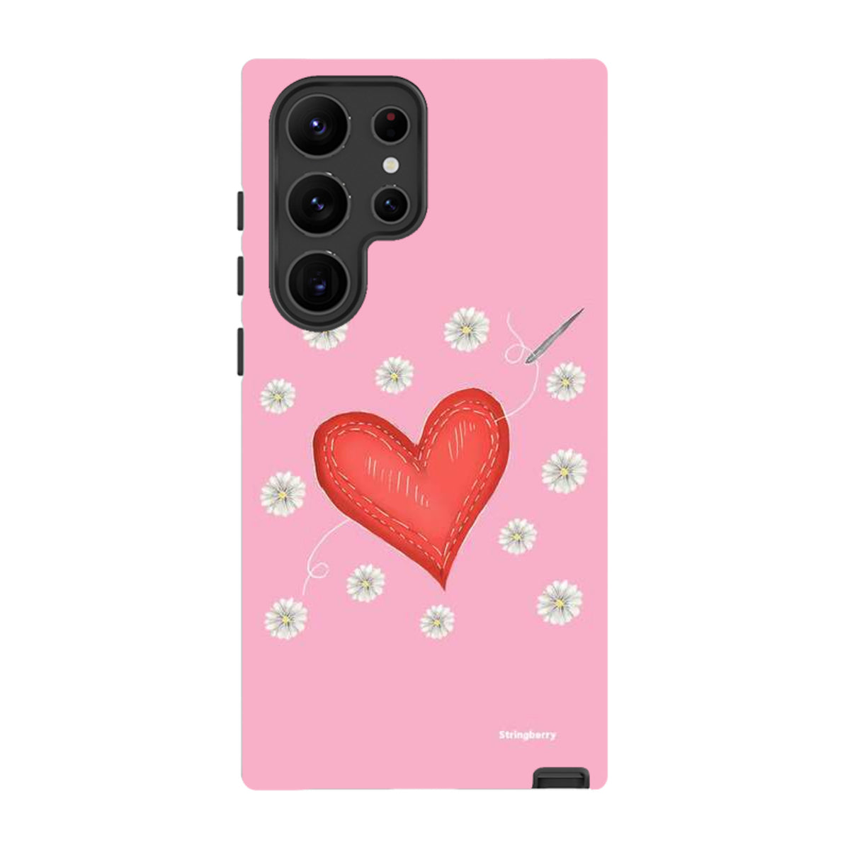 Samsung Tough Case - Love Heart Sewing By Catherine Rowe