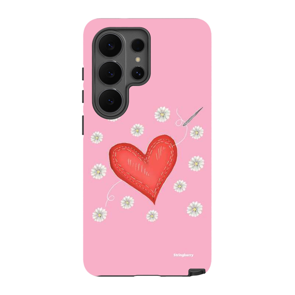 Samsung Tough Case - Love Heart Sewing By Catherine Rowe
