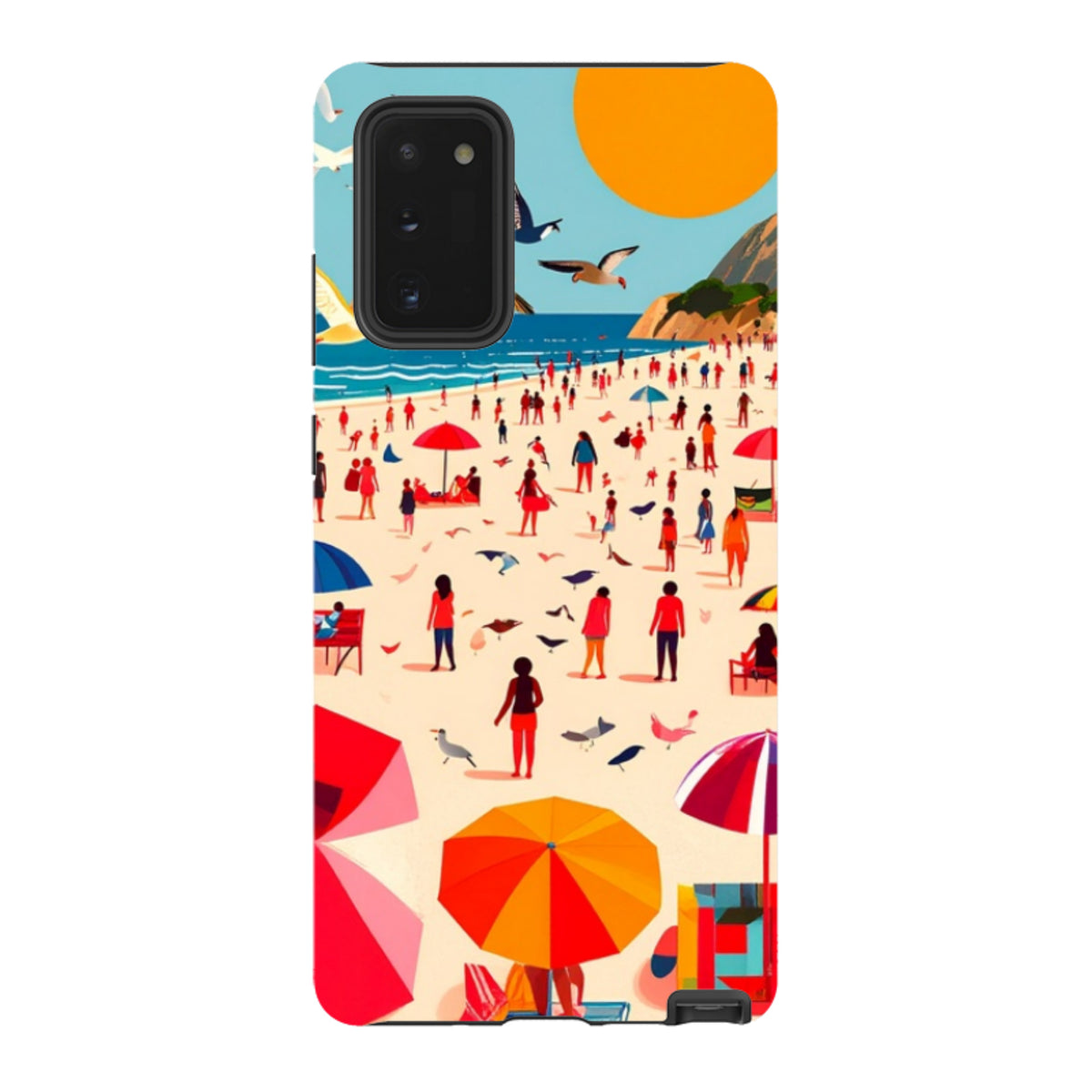 Samsung Tough Case - Mediterranean Beach Life