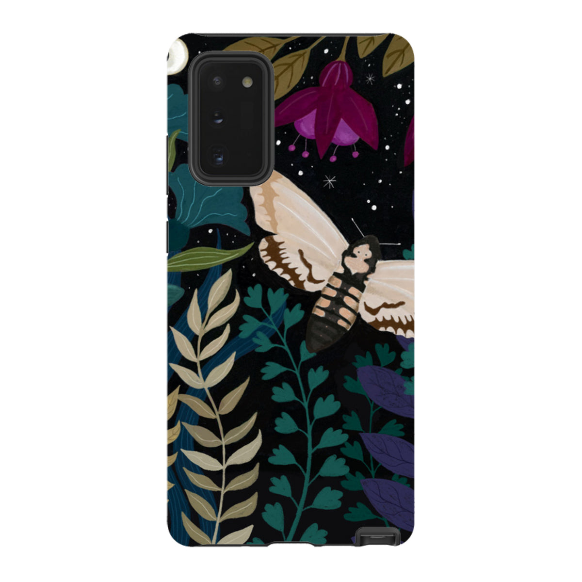 Samsung Tough Case - Midnight Moths By Bex Parkin