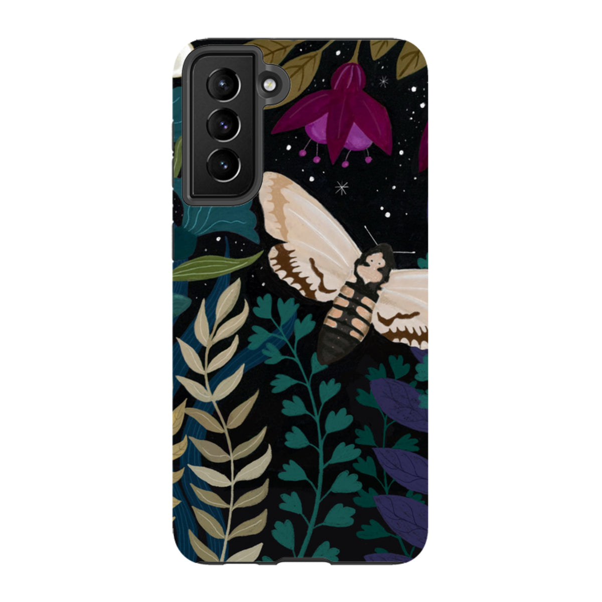 Samsung Tough Case - Midnight Moths By Bex Parkin