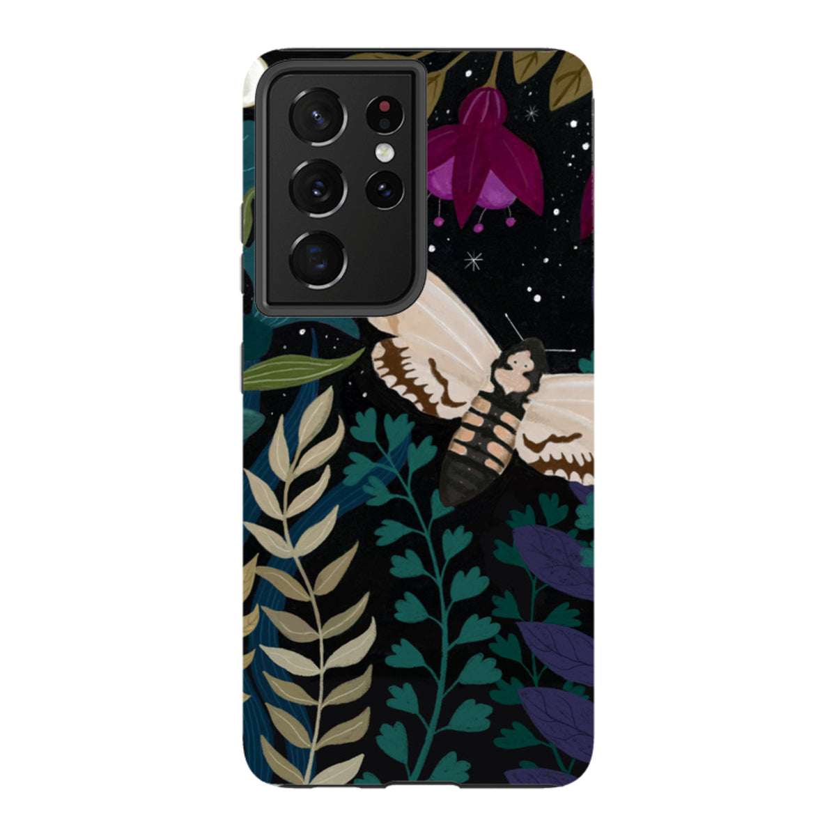 Samsung Tough Case - Midnight Moths By Bex Parkin