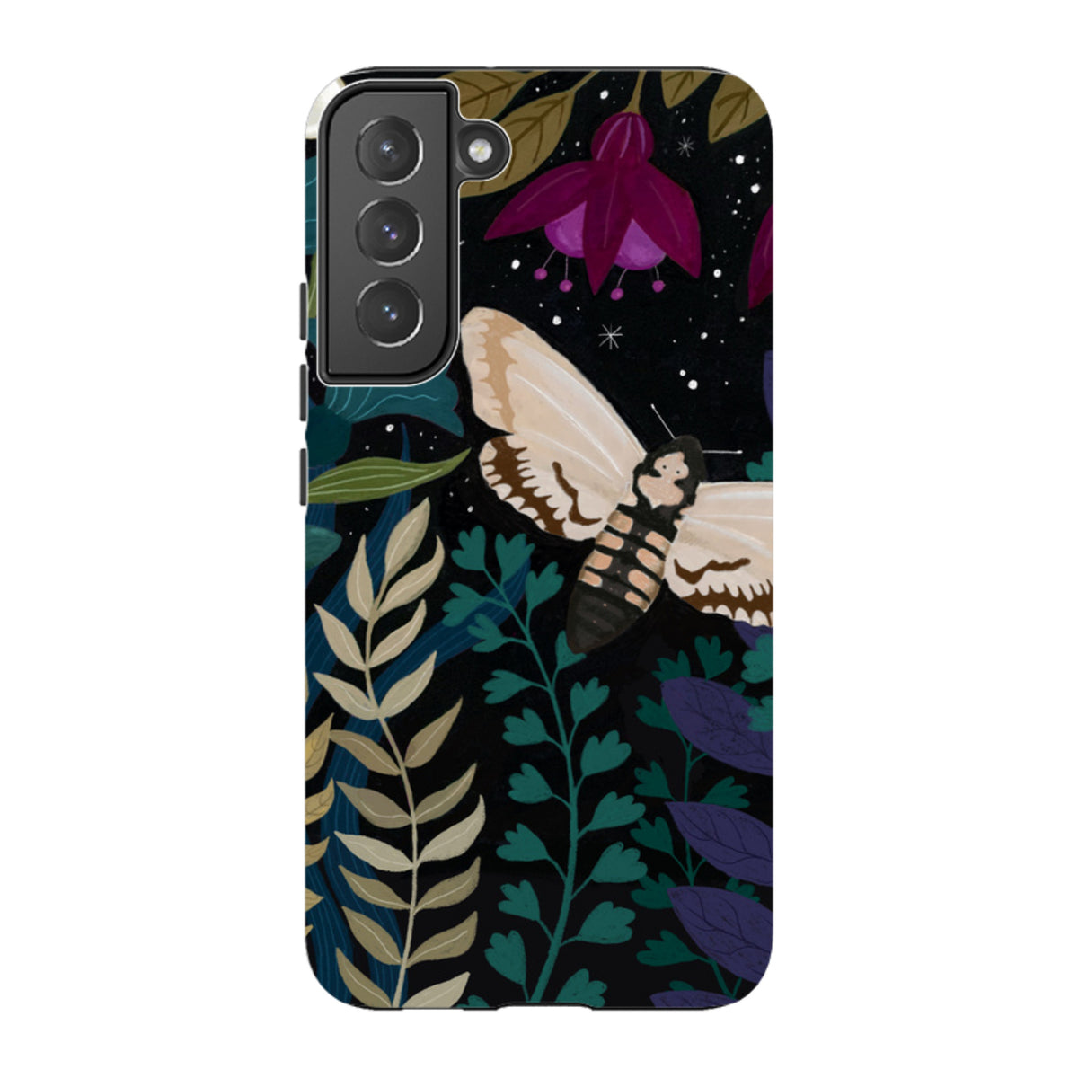 Samsung Tough Case - Midnight Moths By Bex Parkin
