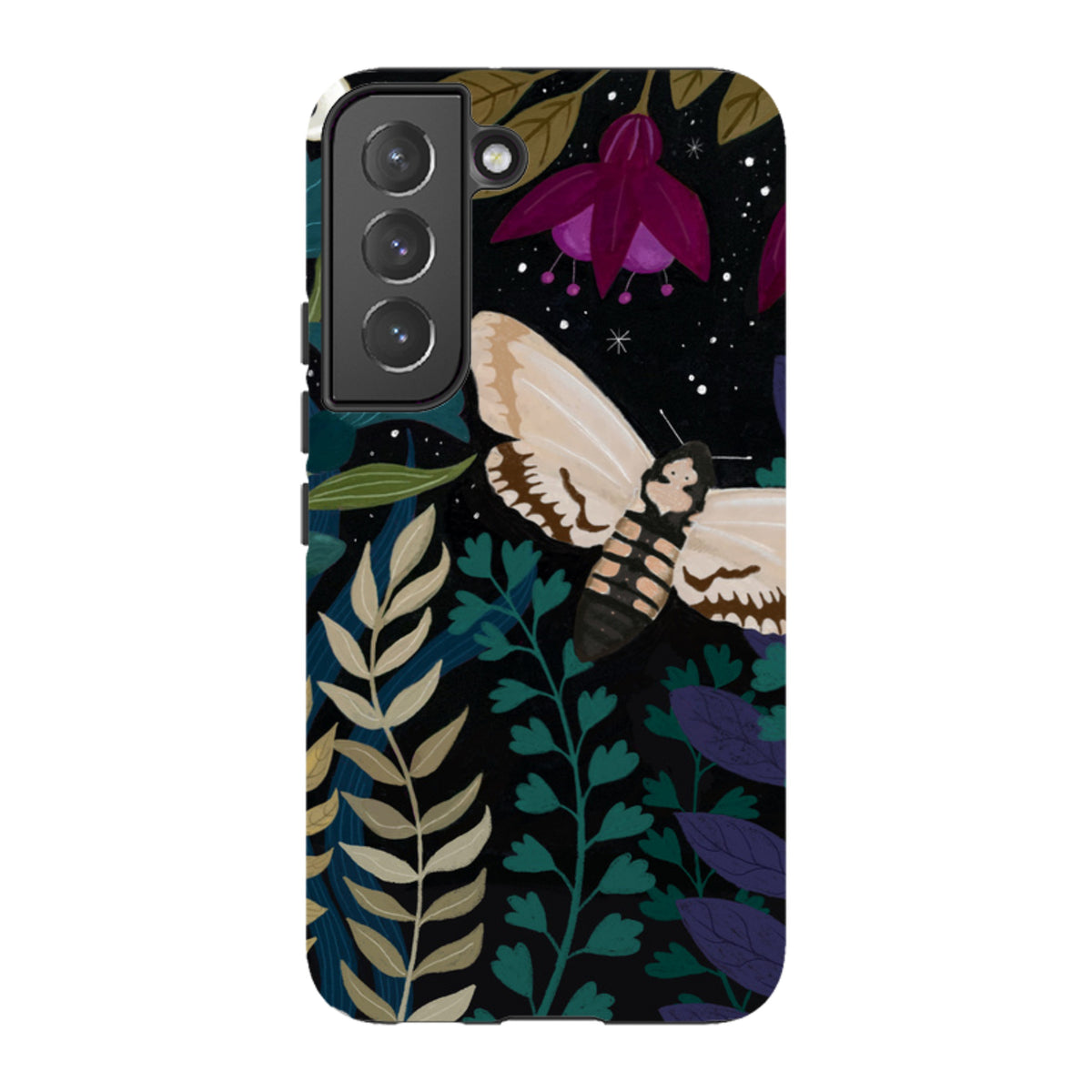 Samsung Tough Case - Midnight Moths By Bex Parkin