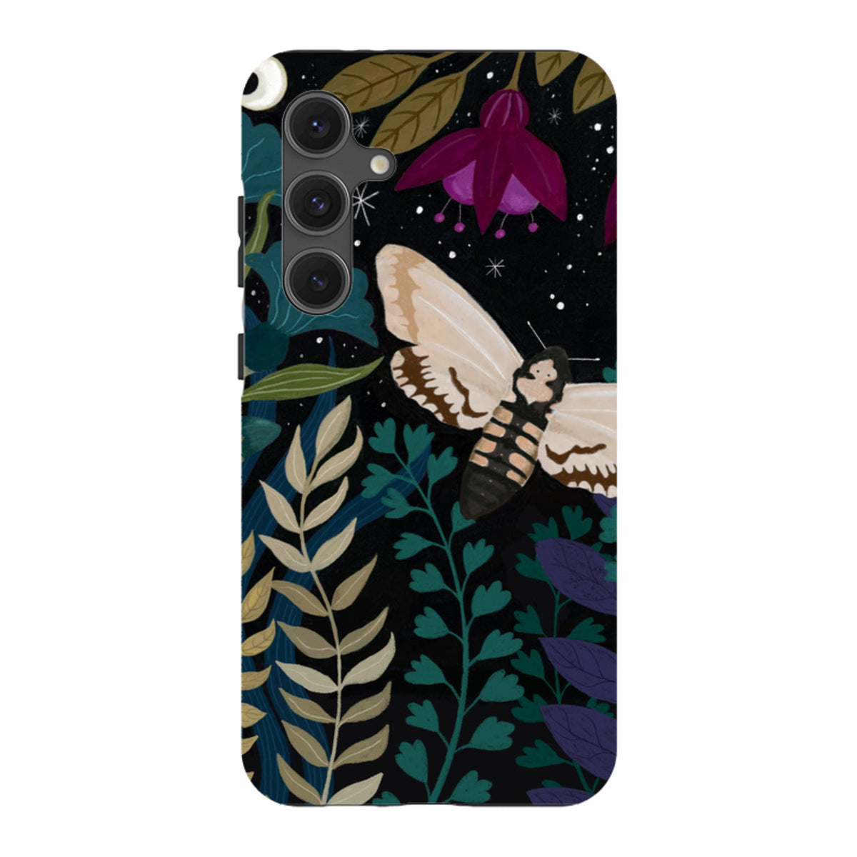 Samsung Tough Case - Midnight Moths By Bex Parkin