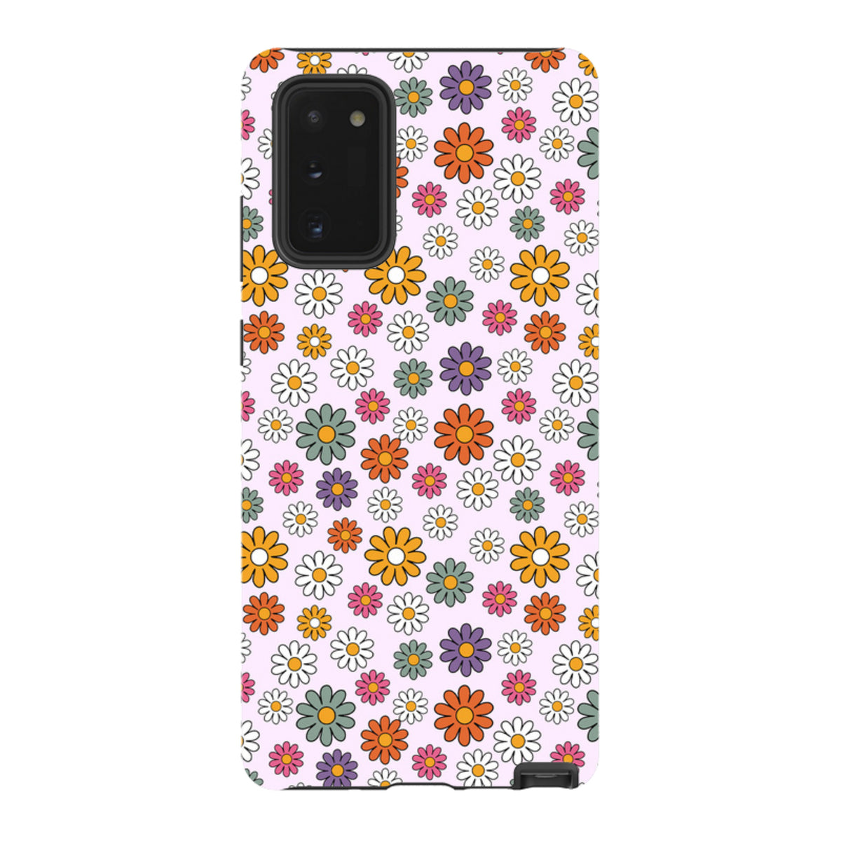 Samsung Tough Case - Buntes Gänseblümchen-Muster