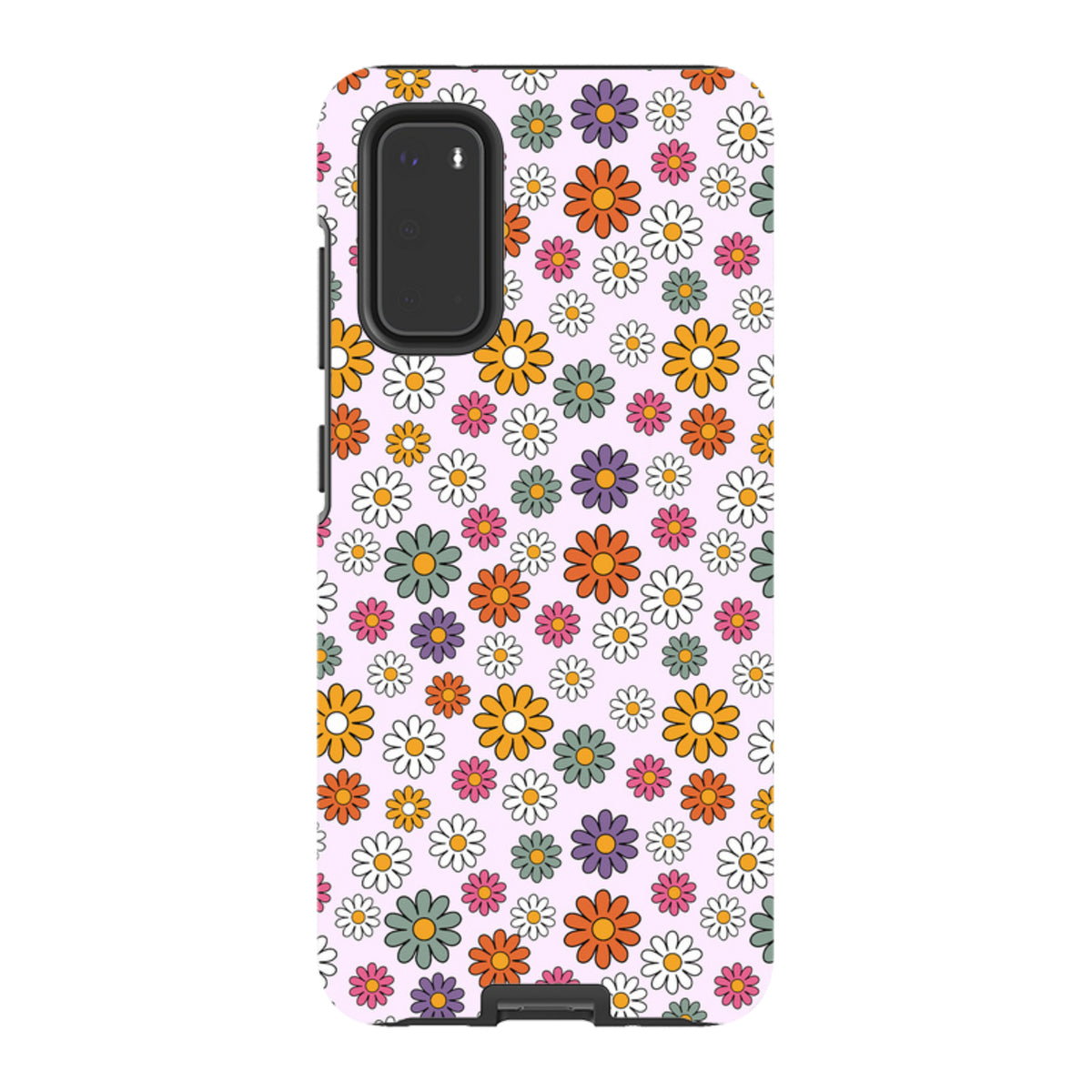 Samsung Tough Case - Buntes Gänseblümchen-Muster
